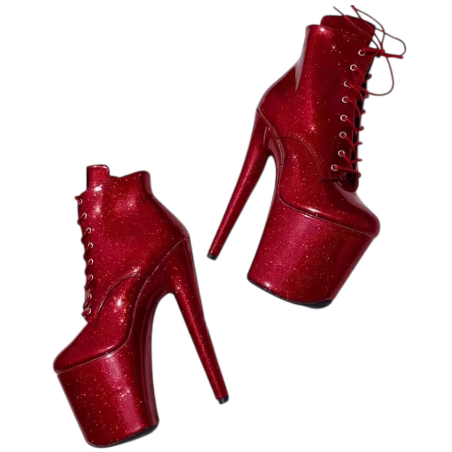 Tacones Pole GDP1017 Rojo