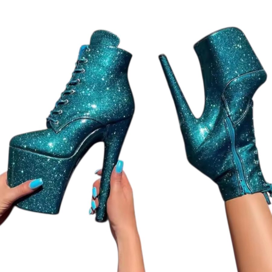 Tacones Pole GDP1017 Verde