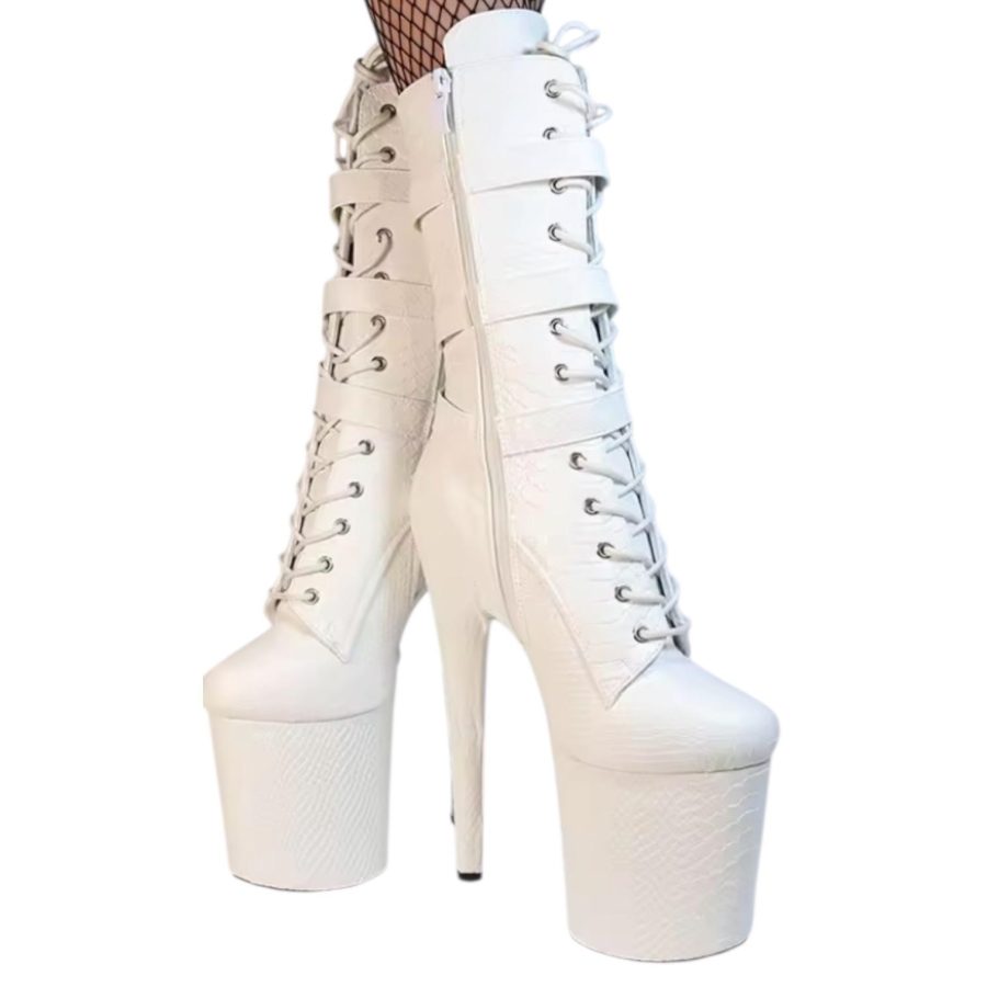 Tacones Pole GDP1019 Blanco
