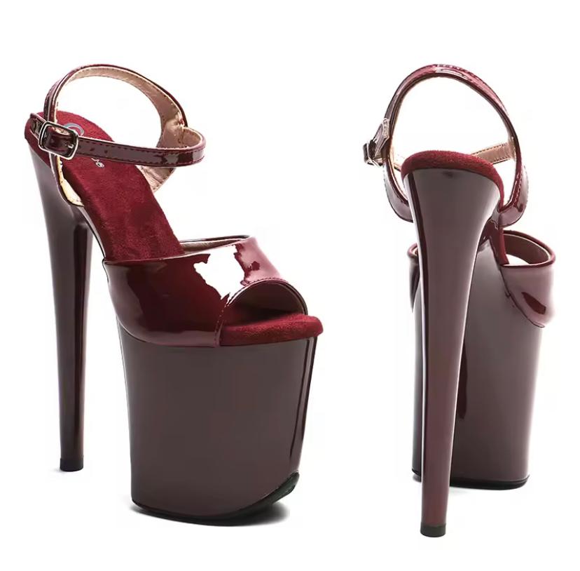 Tacones Pole GDP1022 Burdeos